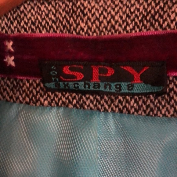 Gorgeous Spy Zone Exchange Tweed jacket Small - Picture 2 of 9